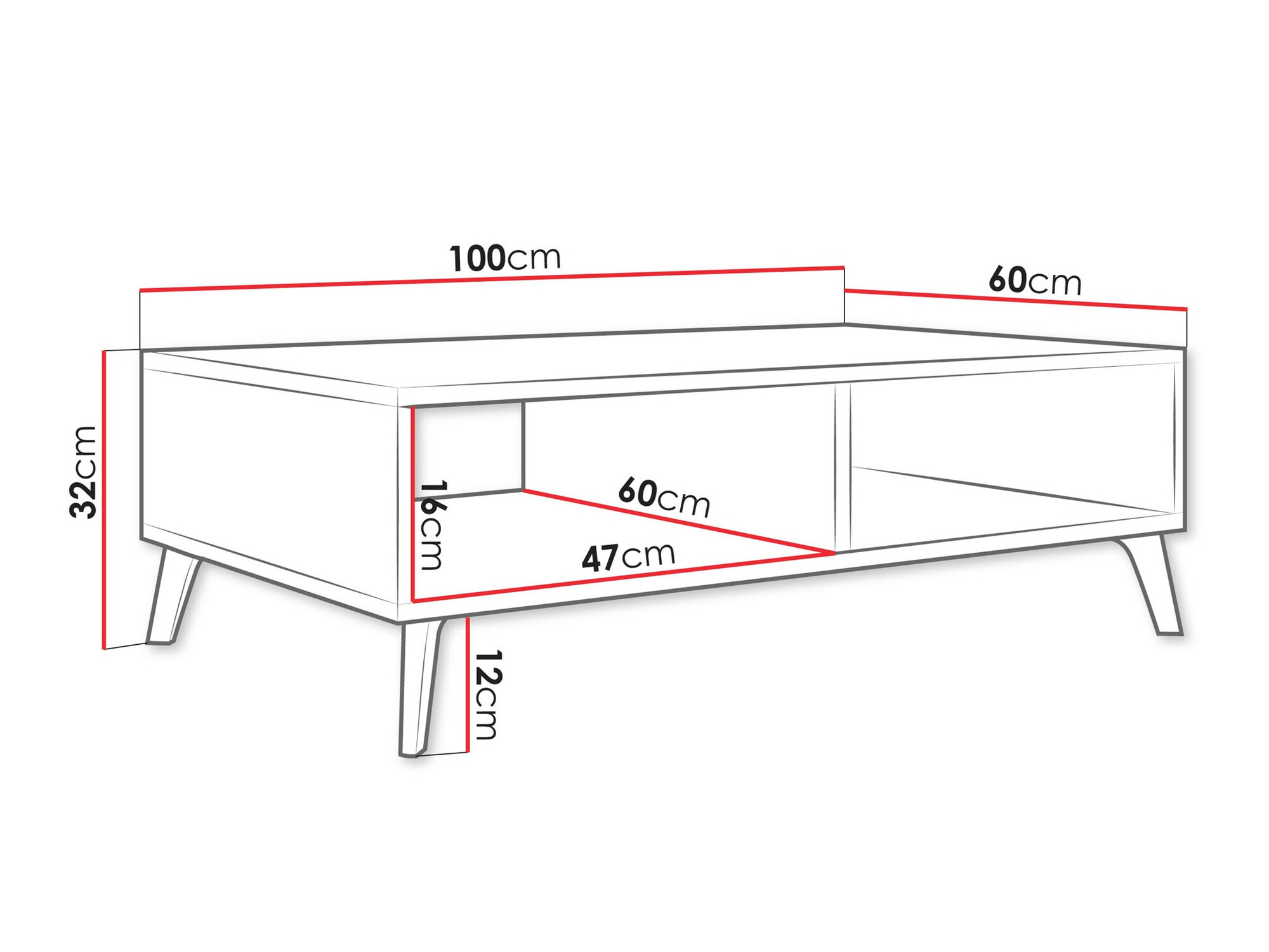 Sohvapöytä Comfivo Capella (Kashmir)