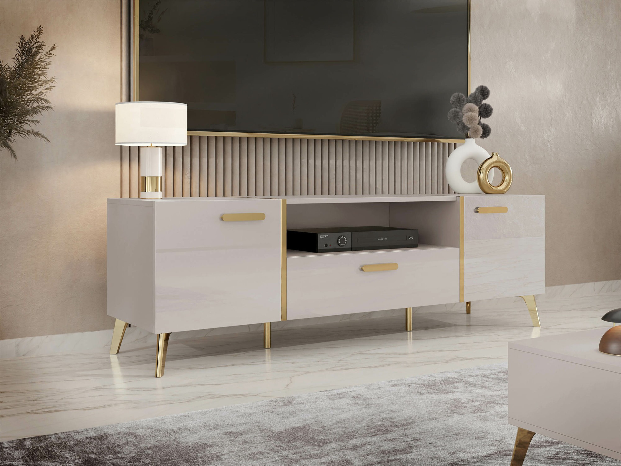 TV-taso Comfivo Teslomo 113 (Kashmir + Kiiltävä kašmirvilla)