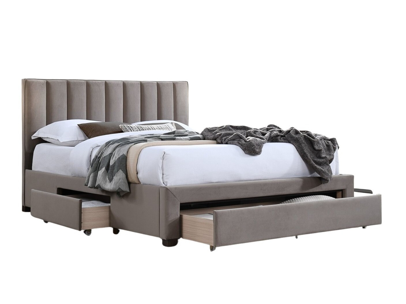 Sänky Houston Fides (Taupe)