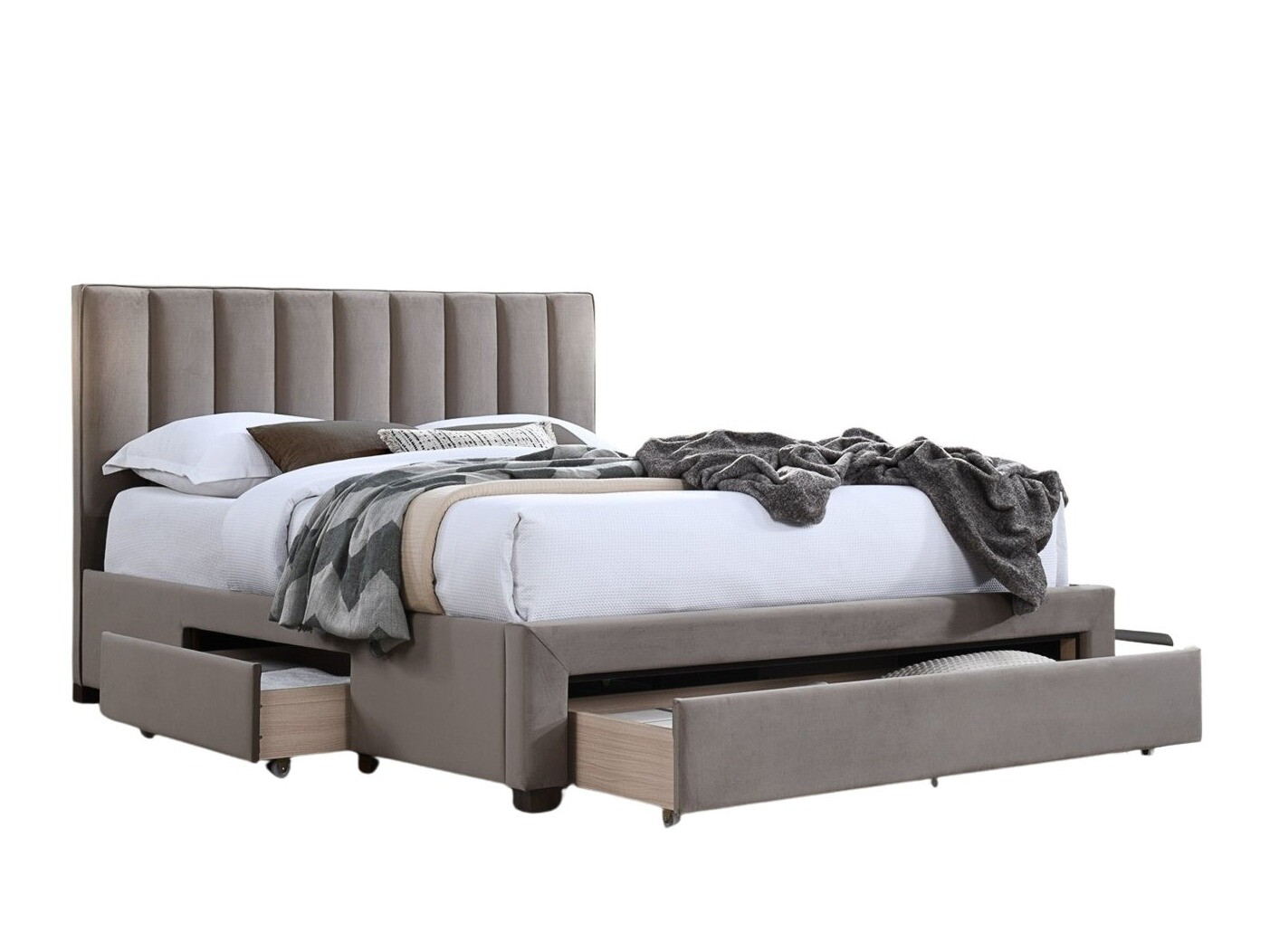 Sänky Houston Fides (Taupe)