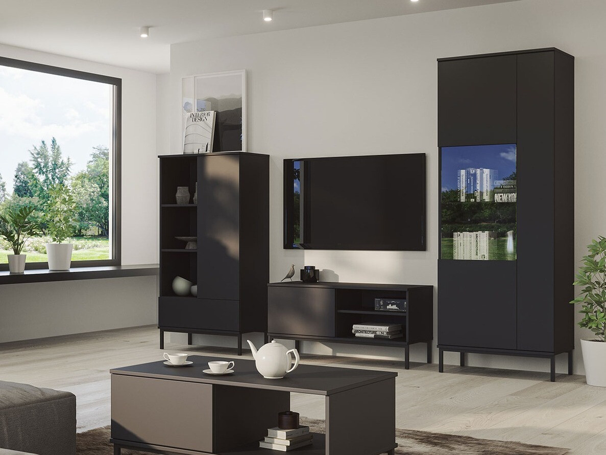 Olohuonesetti Lomsore 109 (Musta)