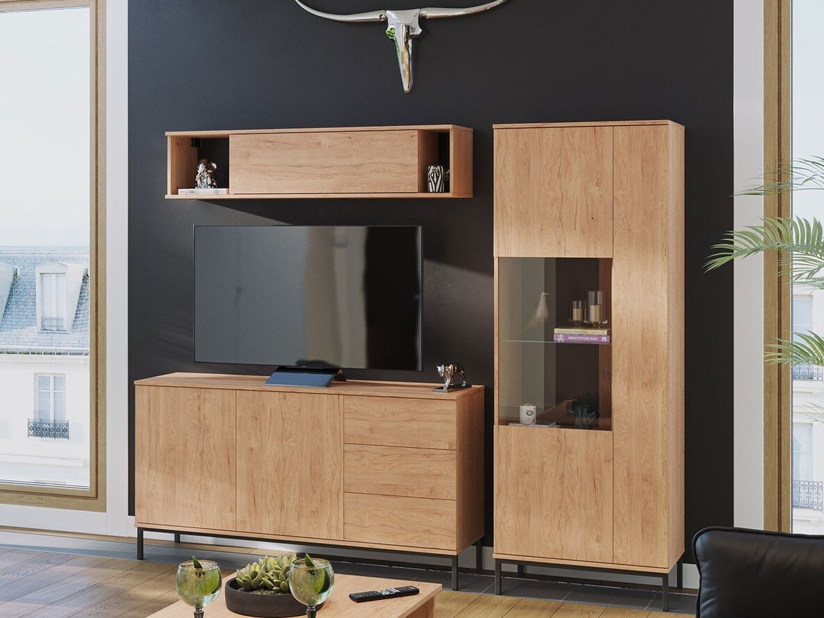 Olohuonesetti Lomsore 110 (Vaalea puu)