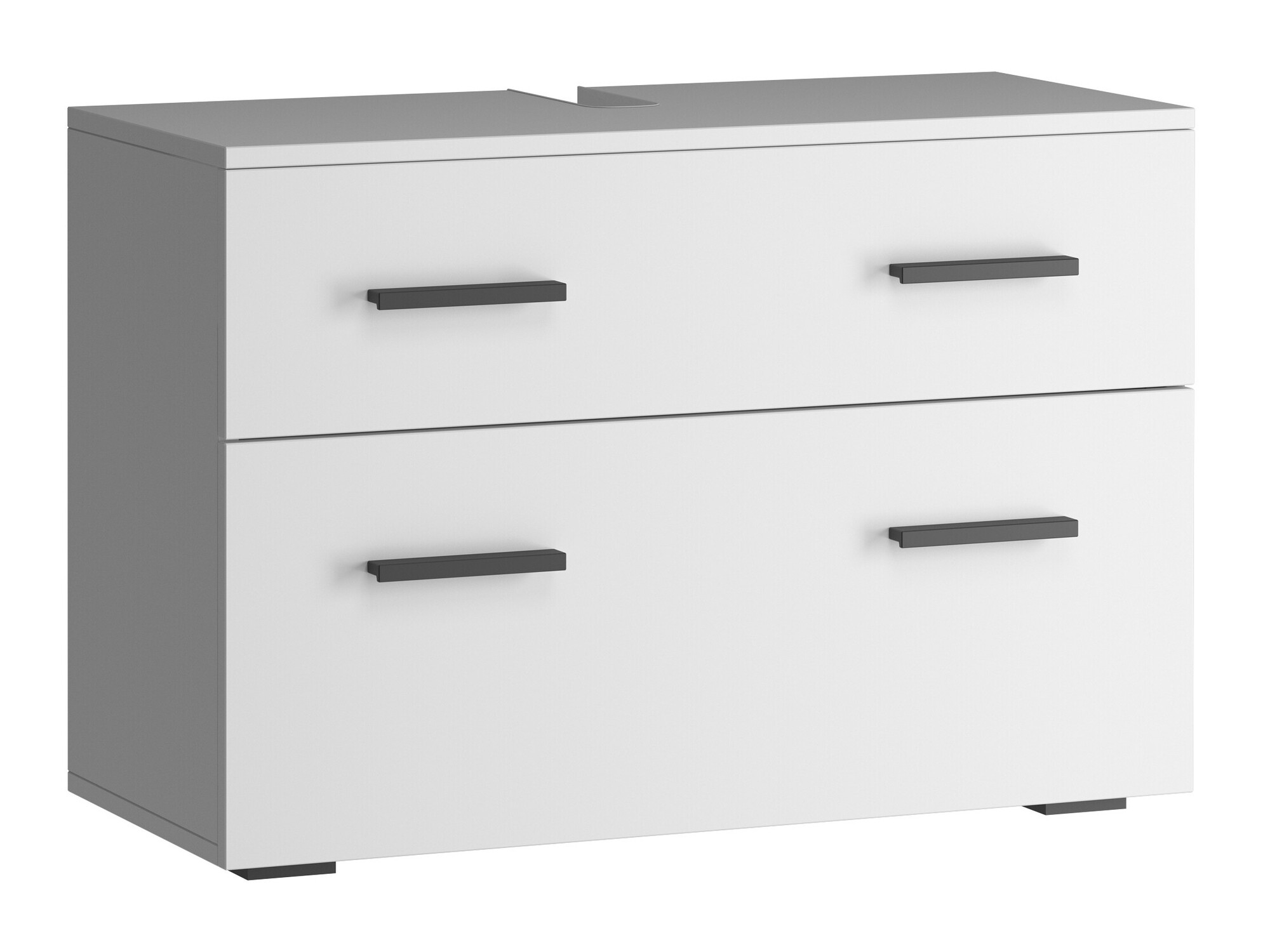 Pystymallinen kylpyhuoneen allaskaappi Larlori 101 (Valkoinen)