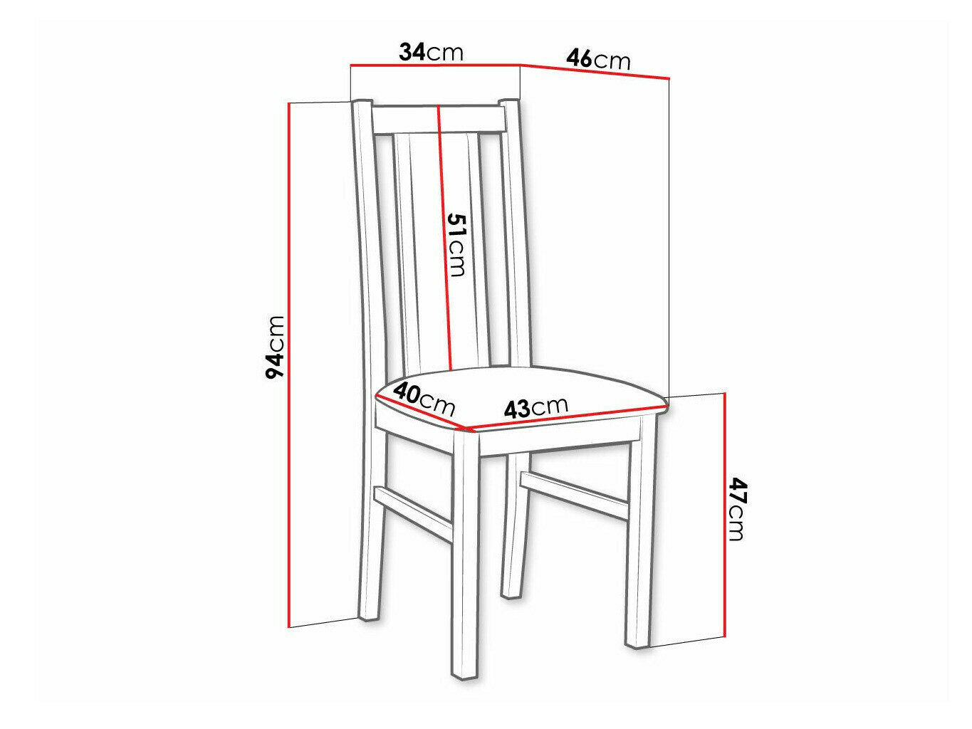 Tuoli Victorville 143 (Valkoinen)