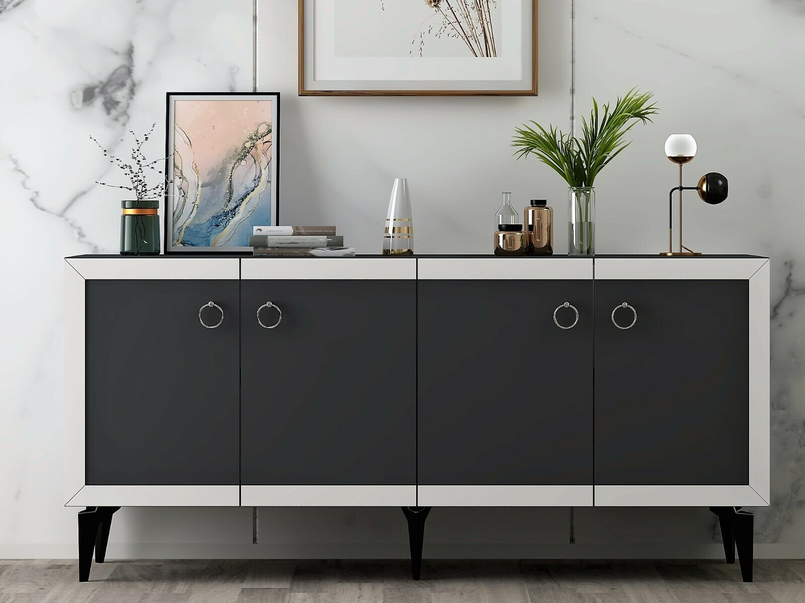 Senkki Kailua 2401 (Valkoinen + Antrasiitti)