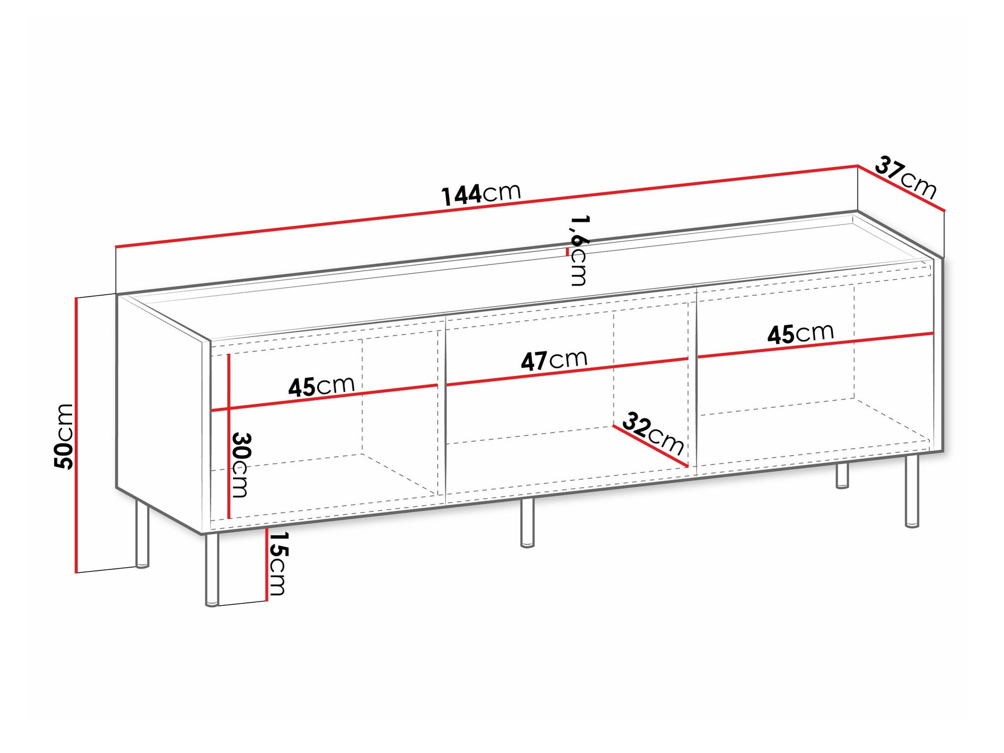 TV-taso Comfivo Belviro