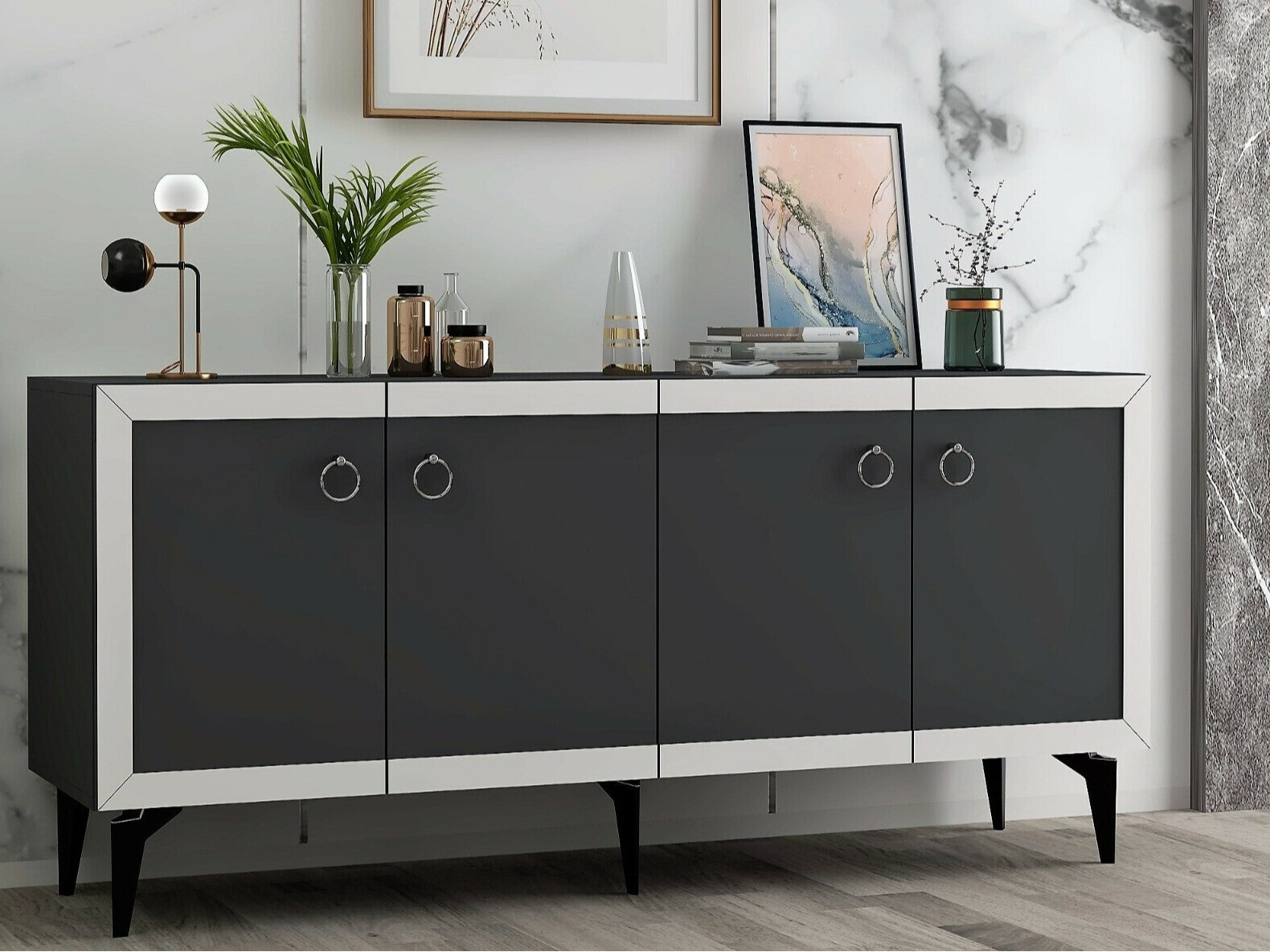 Senkki Kailua 2401 (Valkoinen + Antrasiitti)