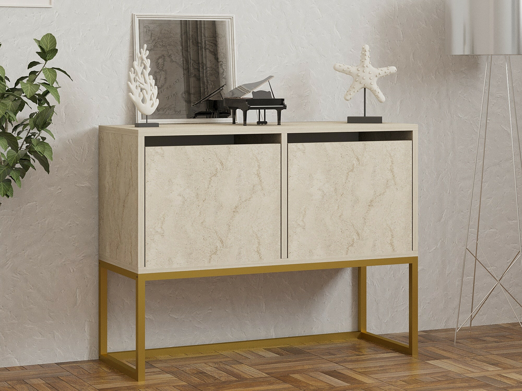 Senkki Kailua 2440 (Kevyt travertiini)