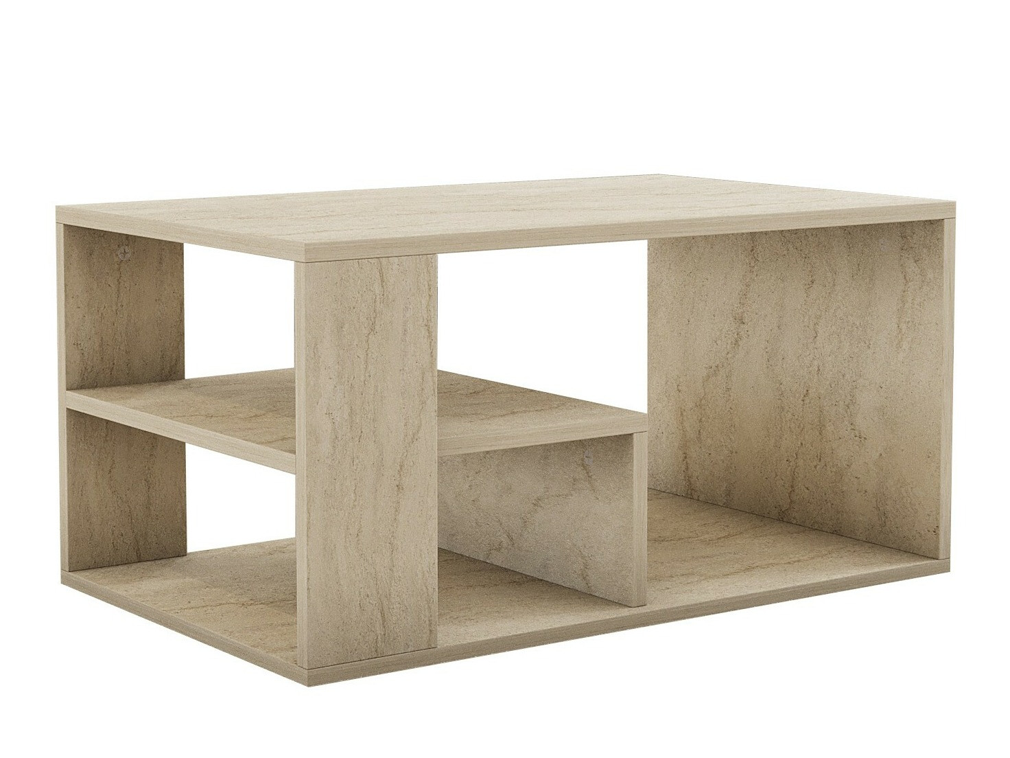 Sohvapöytä Kailua 2435 (Kevyt travertiini)