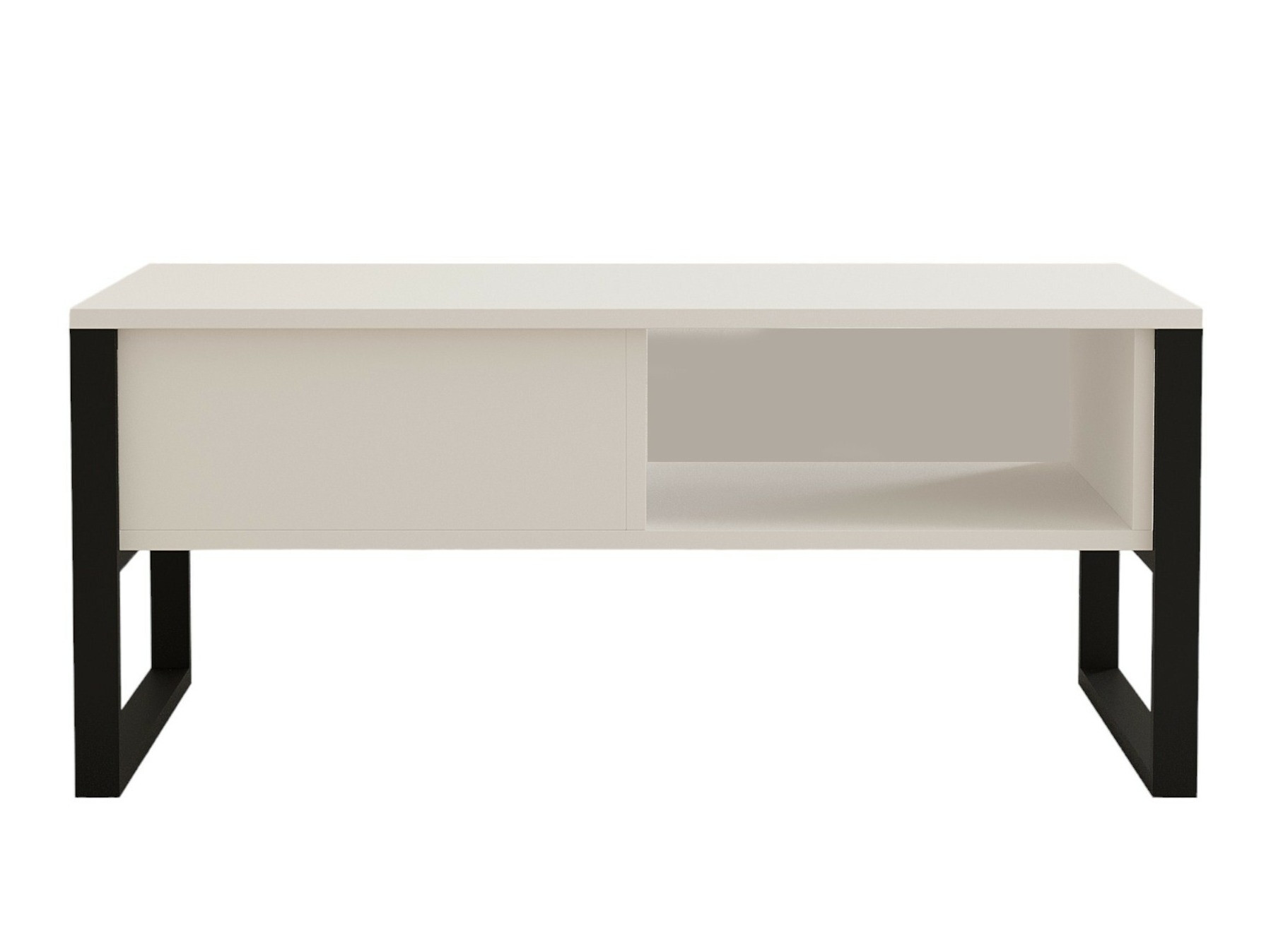 Sohvapöytä Kailua 2687 (Valkoinen + Musta)