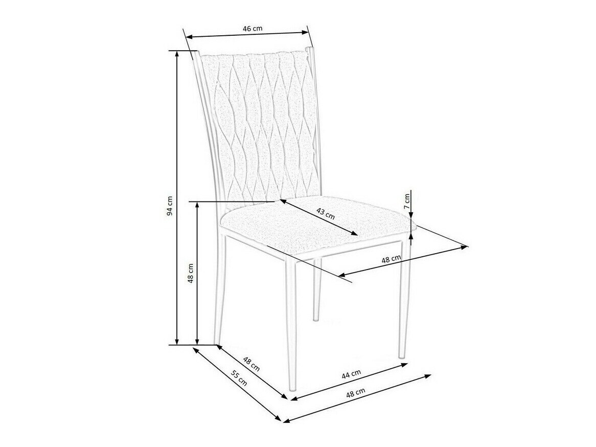 Tuoli Houston 1139 (Musta + Kultainen)