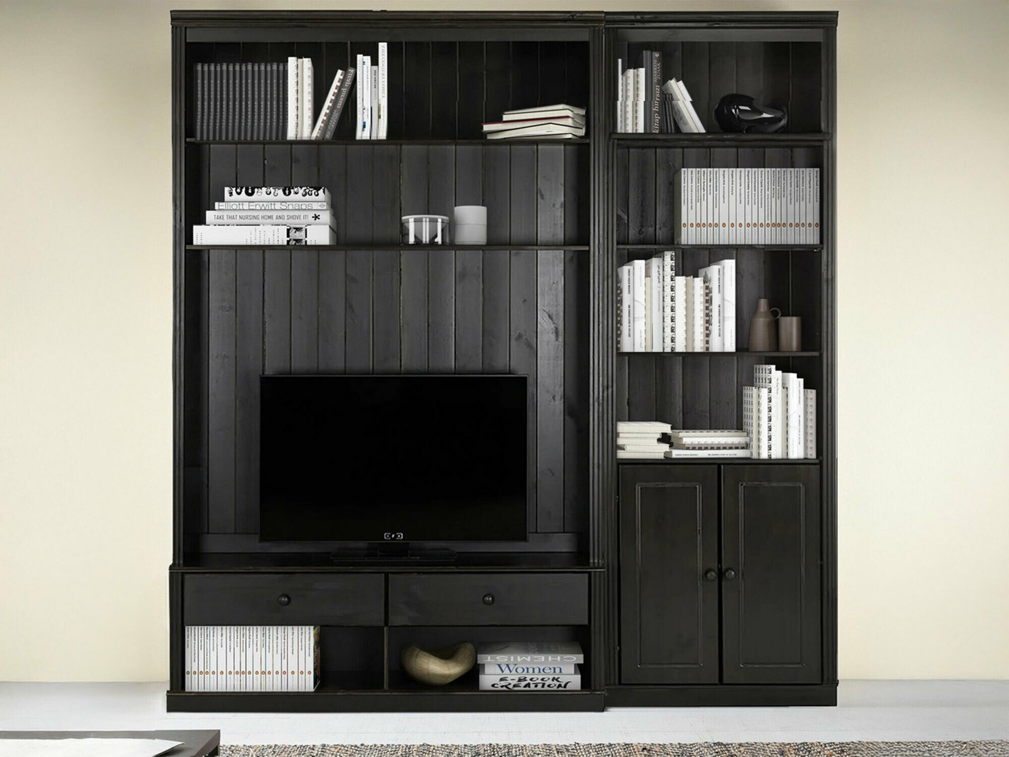 Olohuonesetti Saltoro 105 (Tummanruskea)