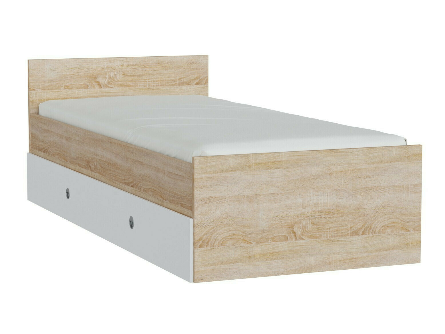 Sänky Novsore 126 (Sonoma-tammi)