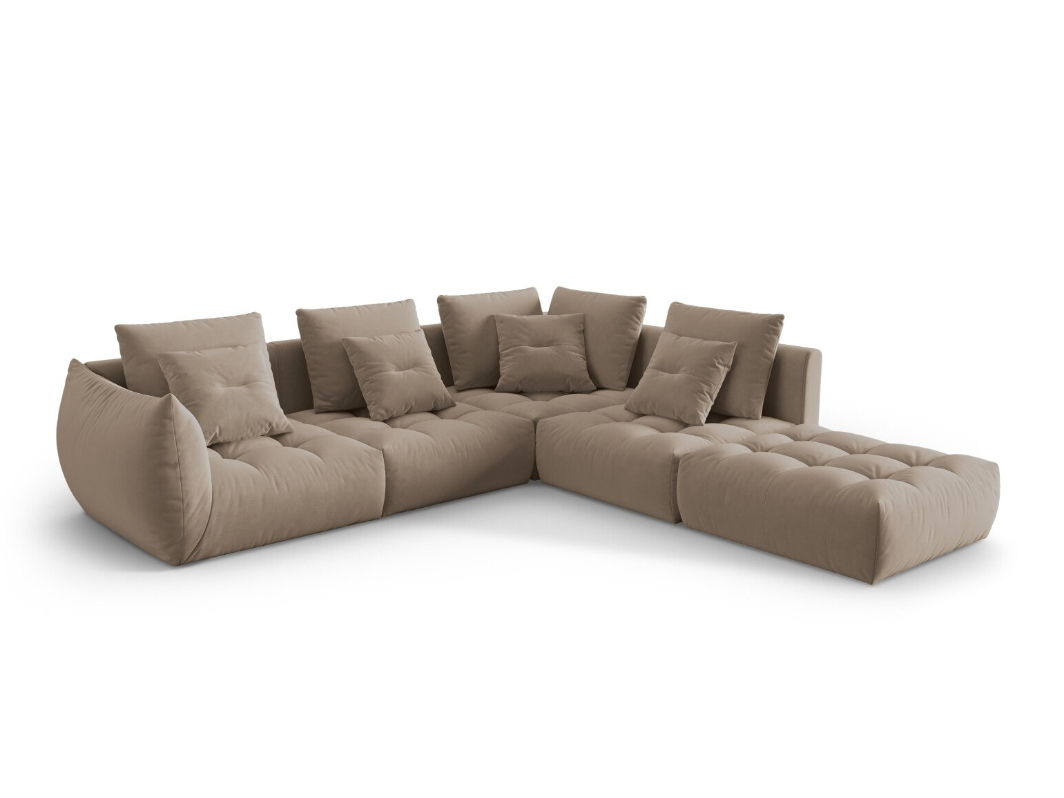 Kulmasohva Benorli 104 (Casino Taupe)