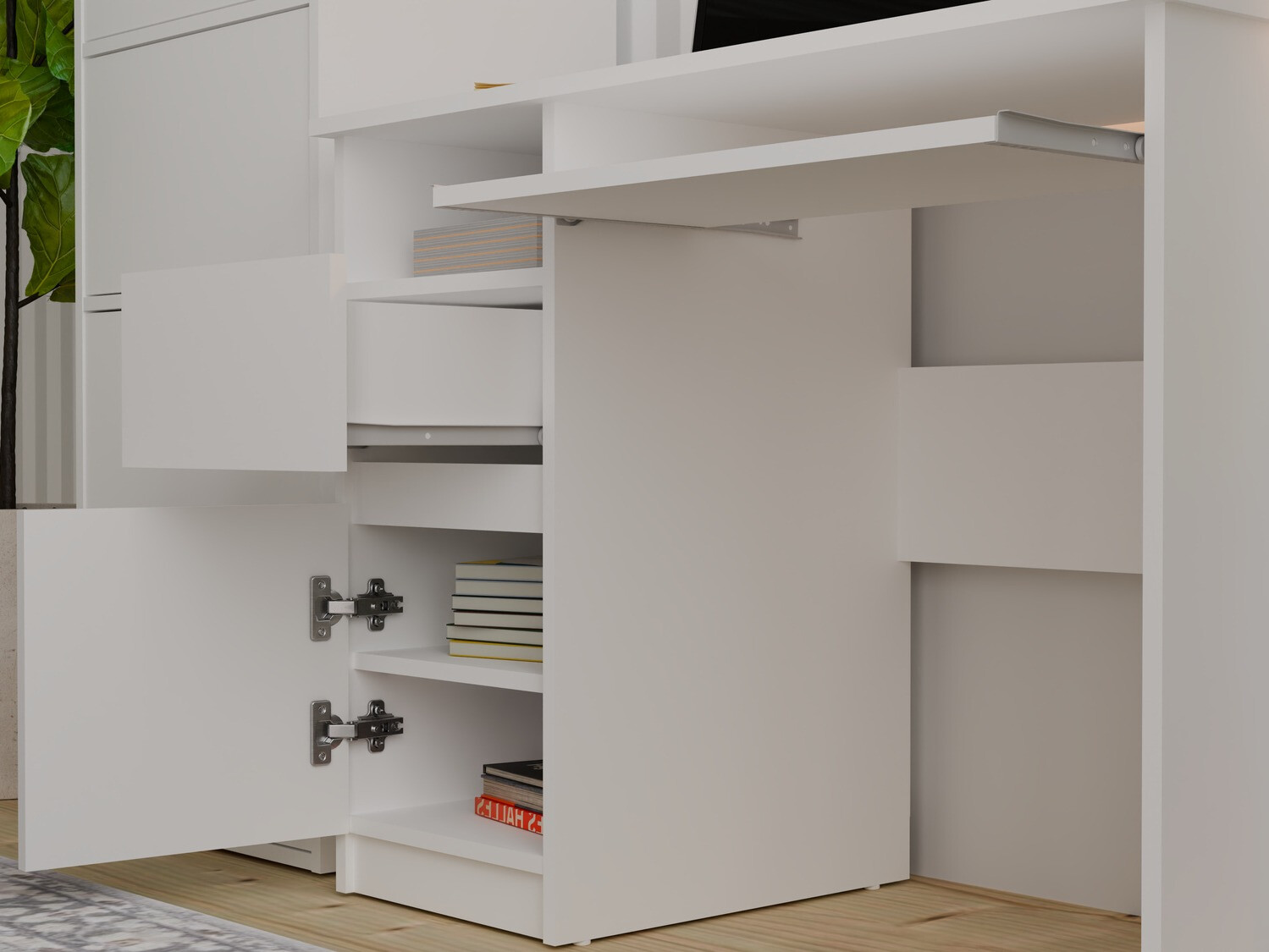 Työpöytä Mandeville 269 (Valkoinen)