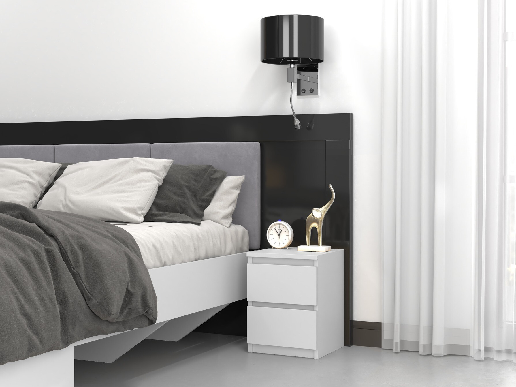 Yöpöytäsetti Elbvelu 134