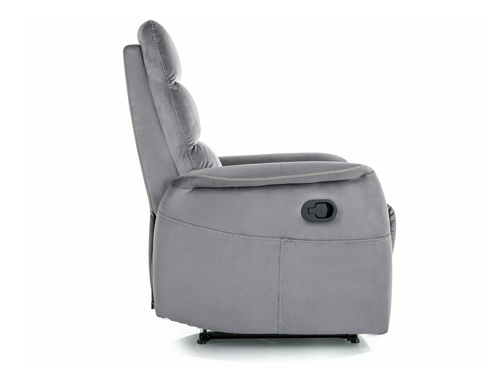 Kallistuva nojatuoli Detroit 710 (Tummanharmaa)