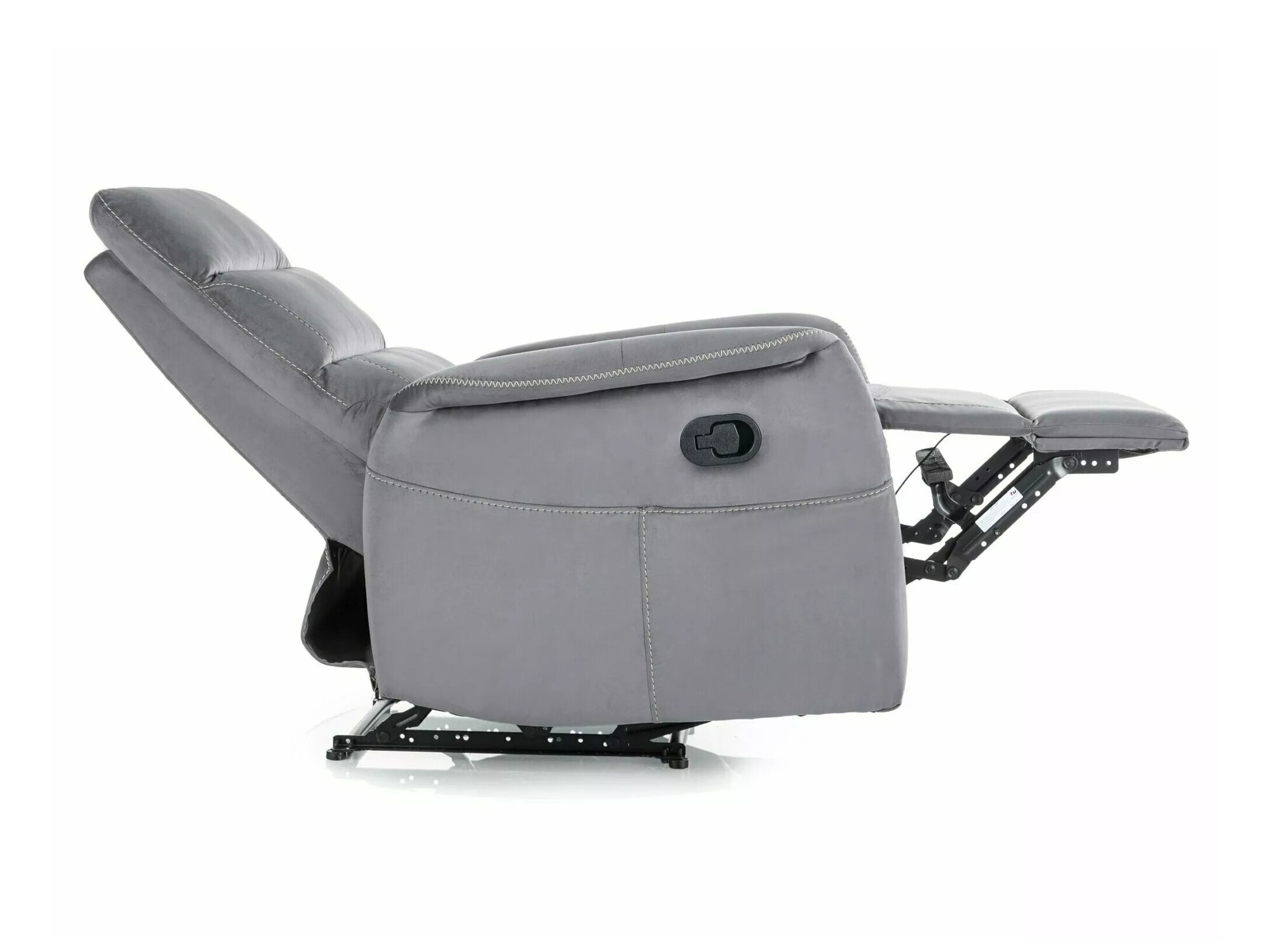 Kallistuva nojatuoli Detroit 710 (Tummanharmaa)