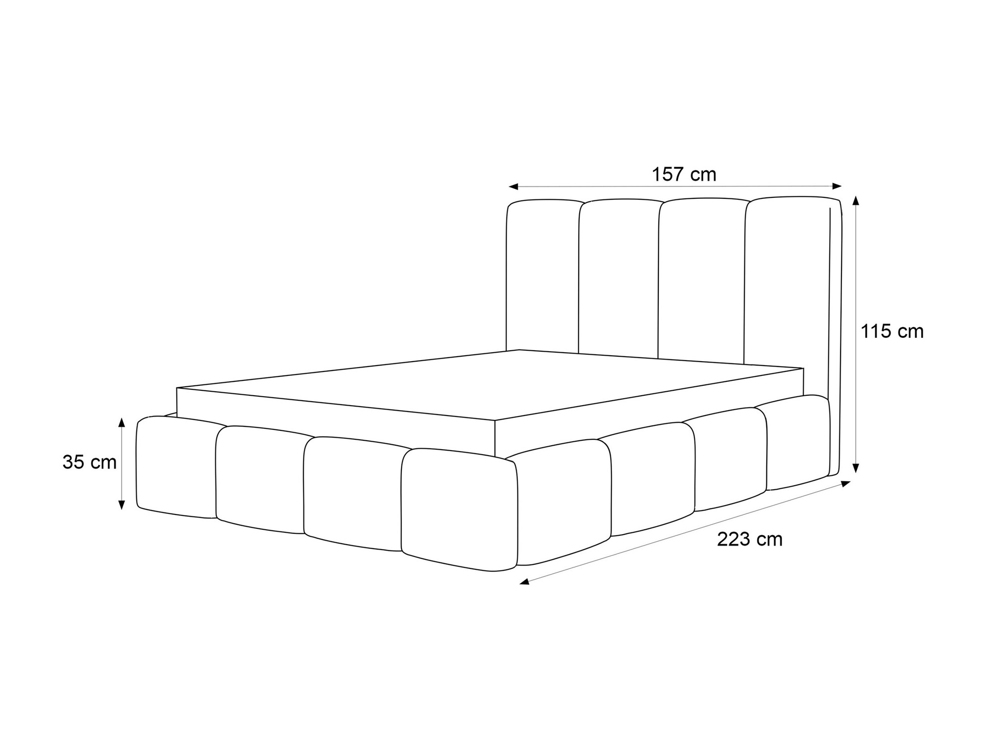 Sänky Martinez 117 (Coral 85)