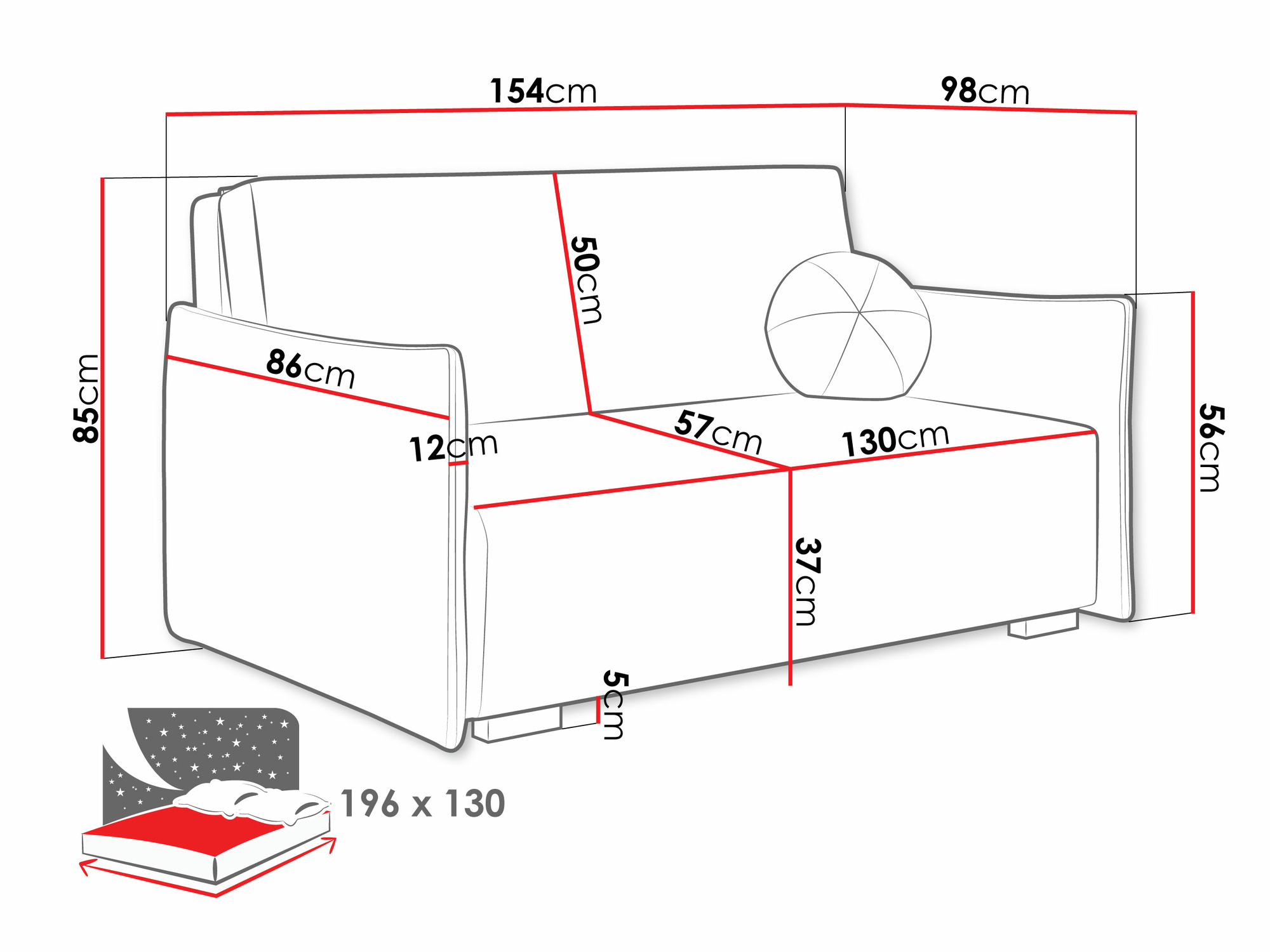 Vuodesohva Velven III (Soul 1)