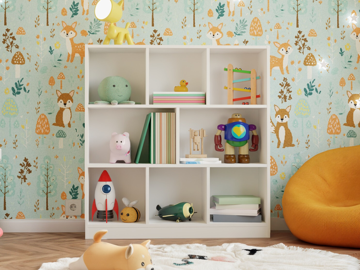 Hylly Mandeville 307 (Valkoinen)