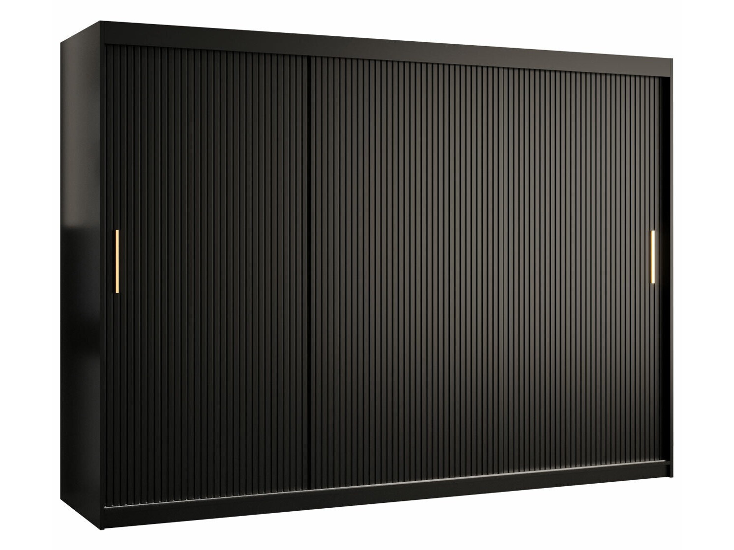 Vaatekaappi Anulio II (Musta)