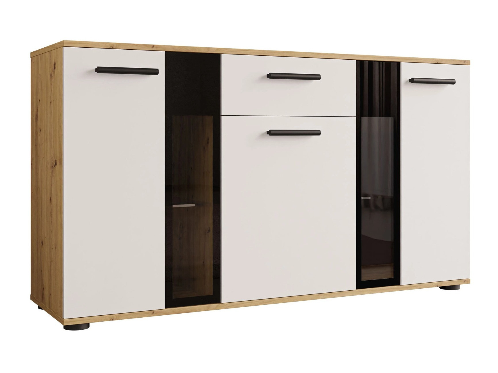 Lipasto Genio (Artrisan tammi + Valkoinen)