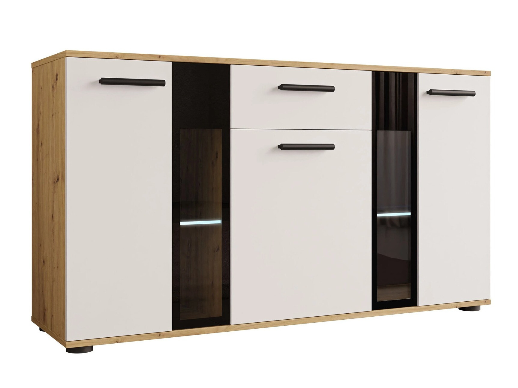 Lipasto Genio (Artrisan tammi + Valkoinen)