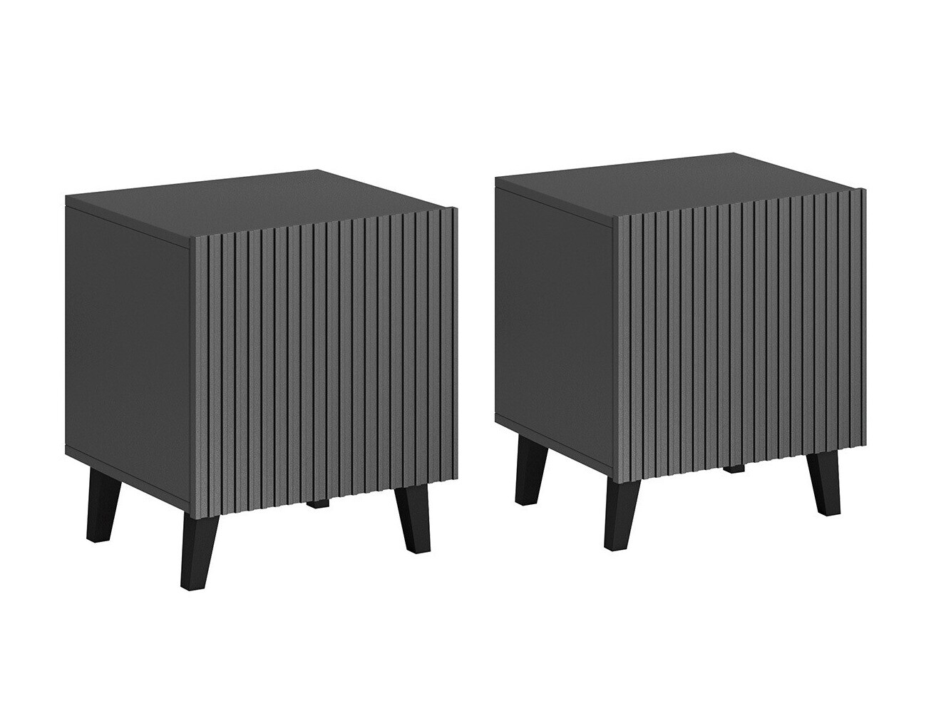 Yöpöytäsetti Comes (Antrasiitti)