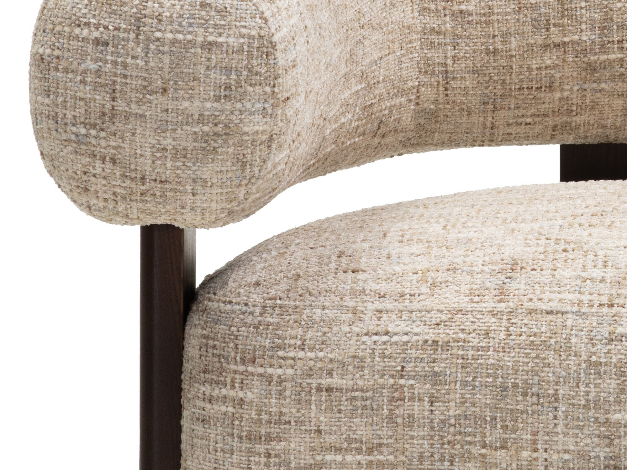 Nojatuoli Burleson 548 (Beige + Pähkinä)