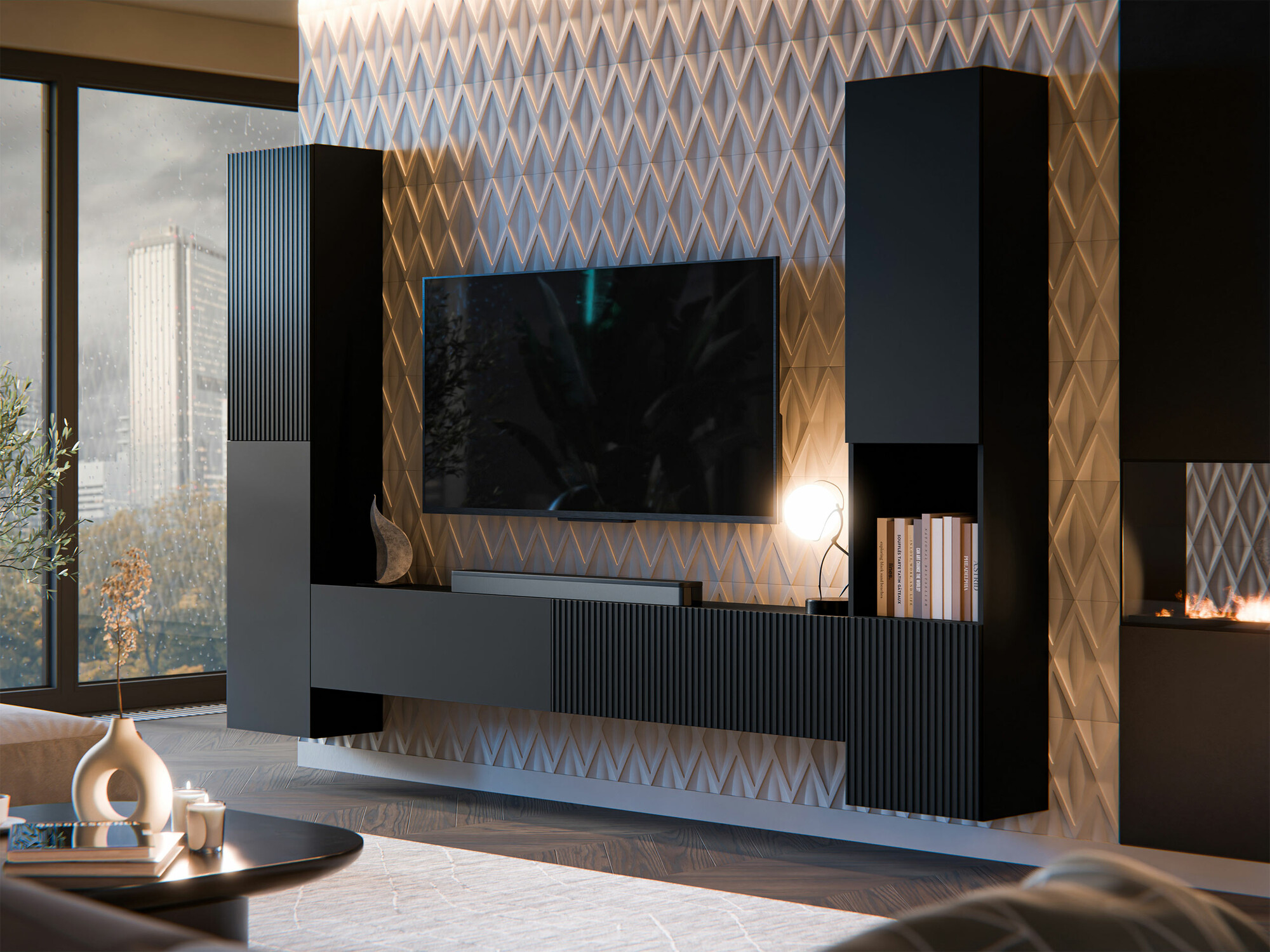 Olohuonesetti Species I (Musta)