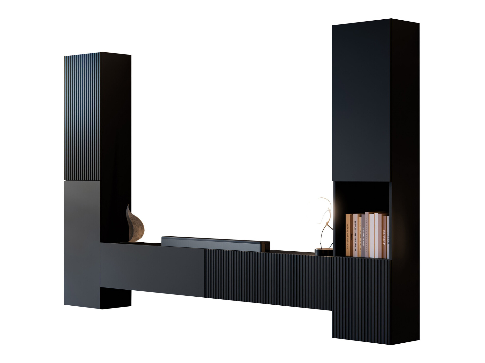 Olohuonesetti Species I (Musta)