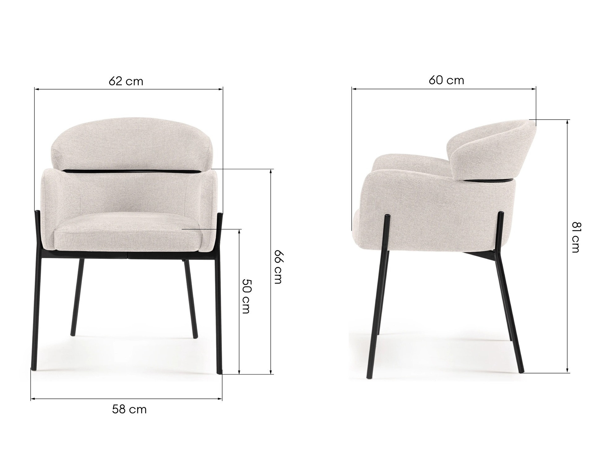 Tuoli Burleson 175 (Beige)