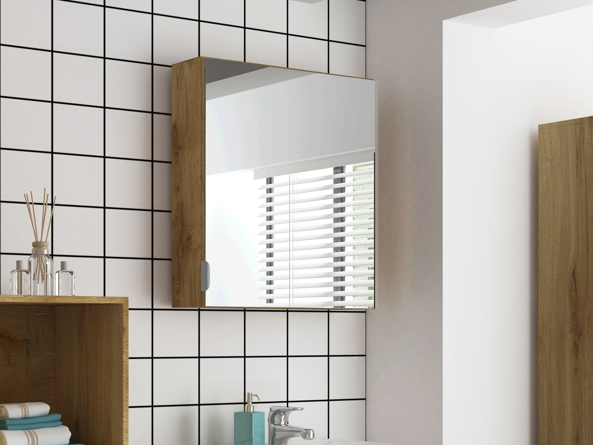 Kylpyhuoneen peilikaappi Denton 1470