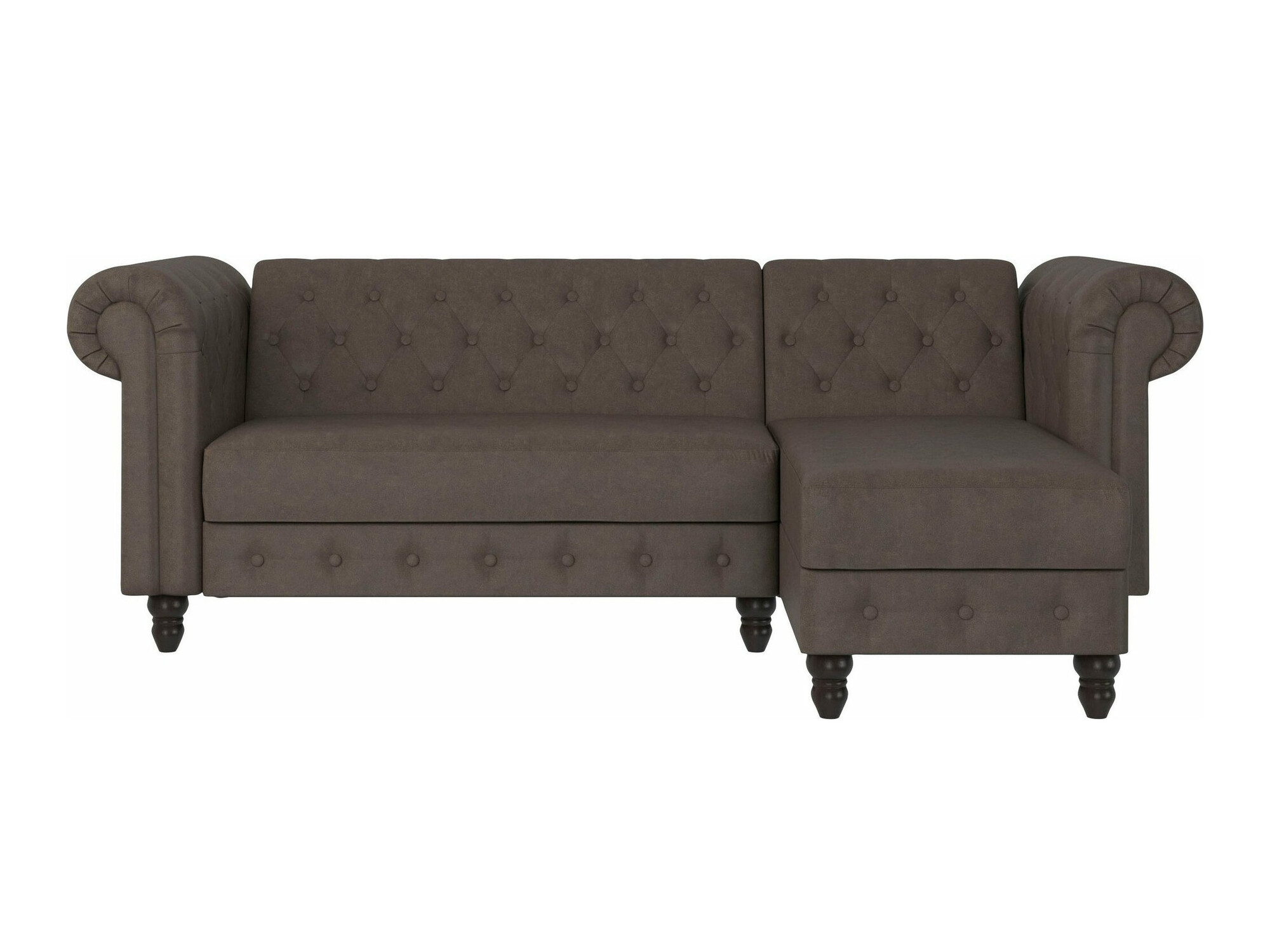 Chesterfield-kulmasohva Tulsa 622 (Ruskea)