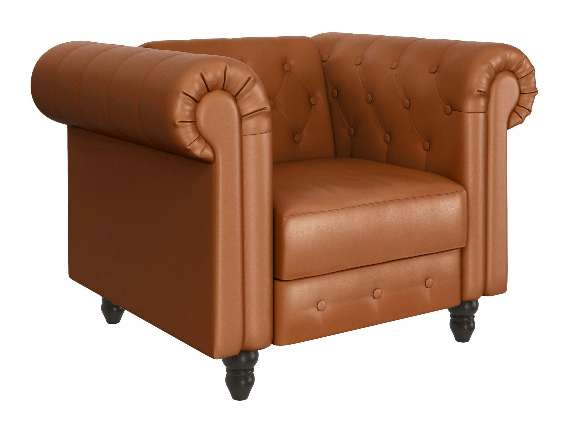 Chesterfield-nojatuoli Tulsa 630 (Vaaleanruskea)