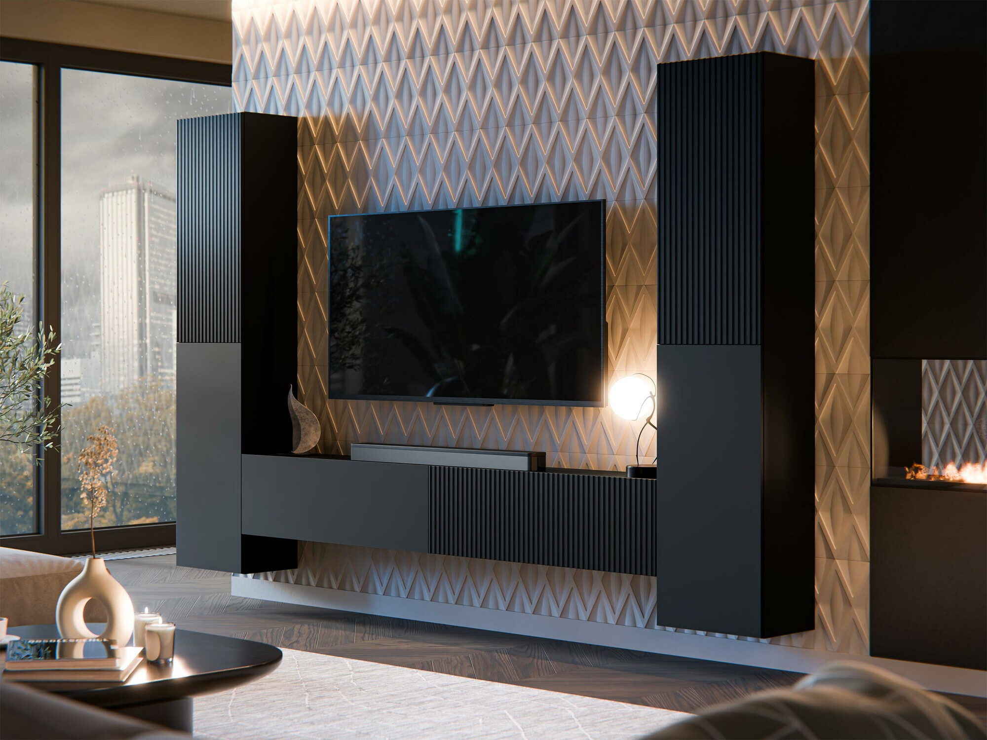 Olohuonesetti Species II (Musta)