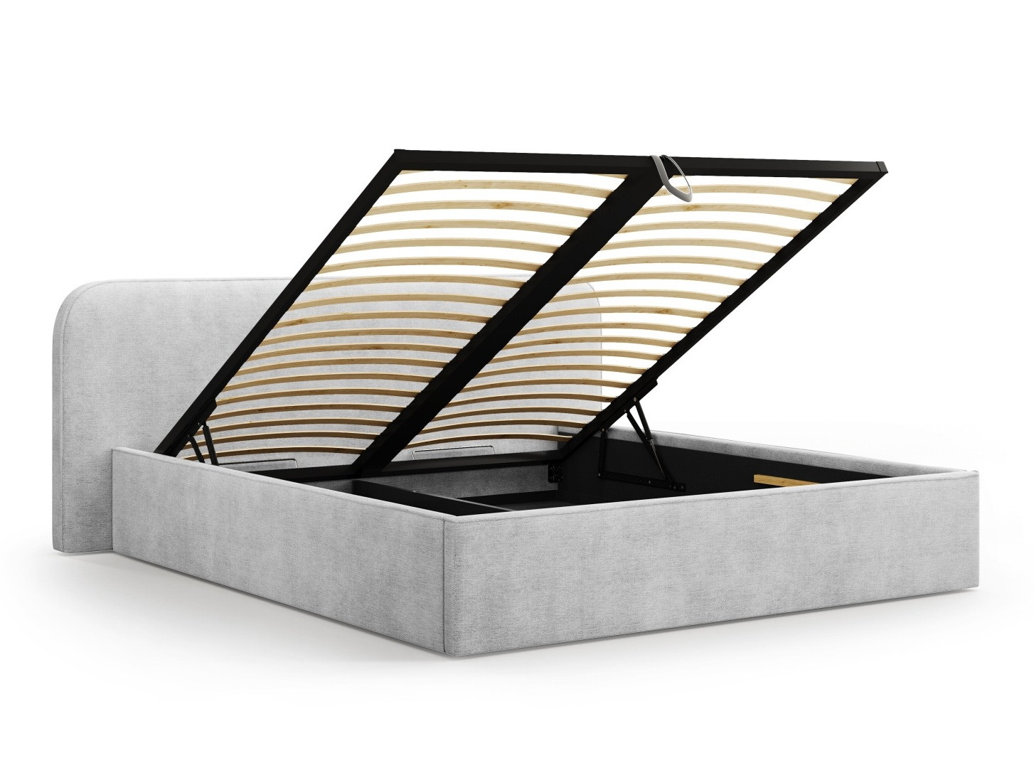 Sänky Beckley 158 (Babel Vaaleanharmaa)