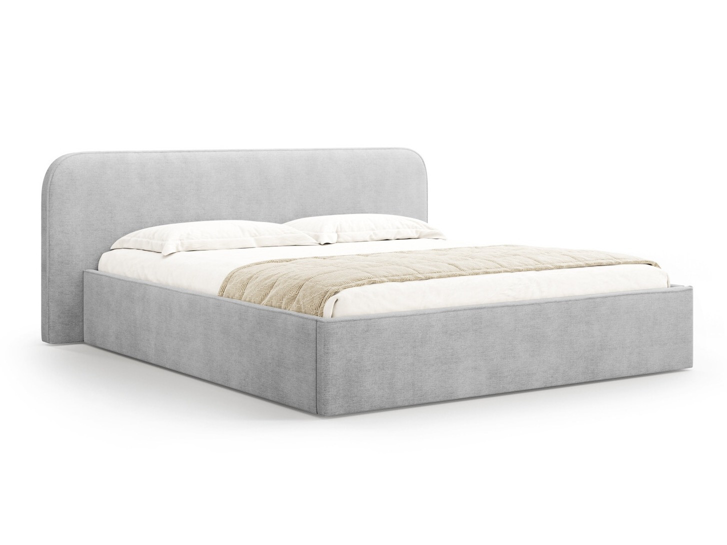 Sänky Beckley 158 (Babel Vaaleanharmaa)