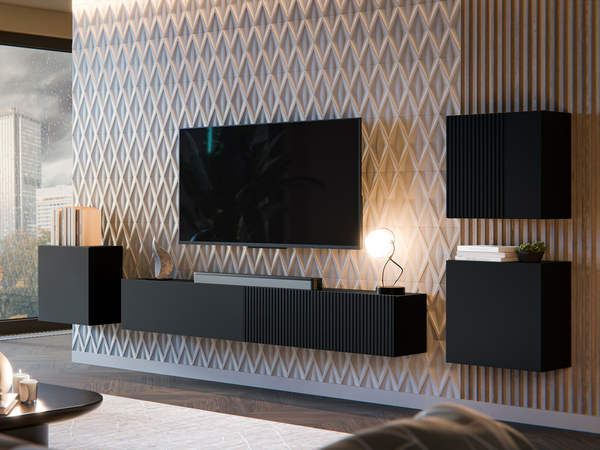 Olohuonesetti Species IV (Musta)