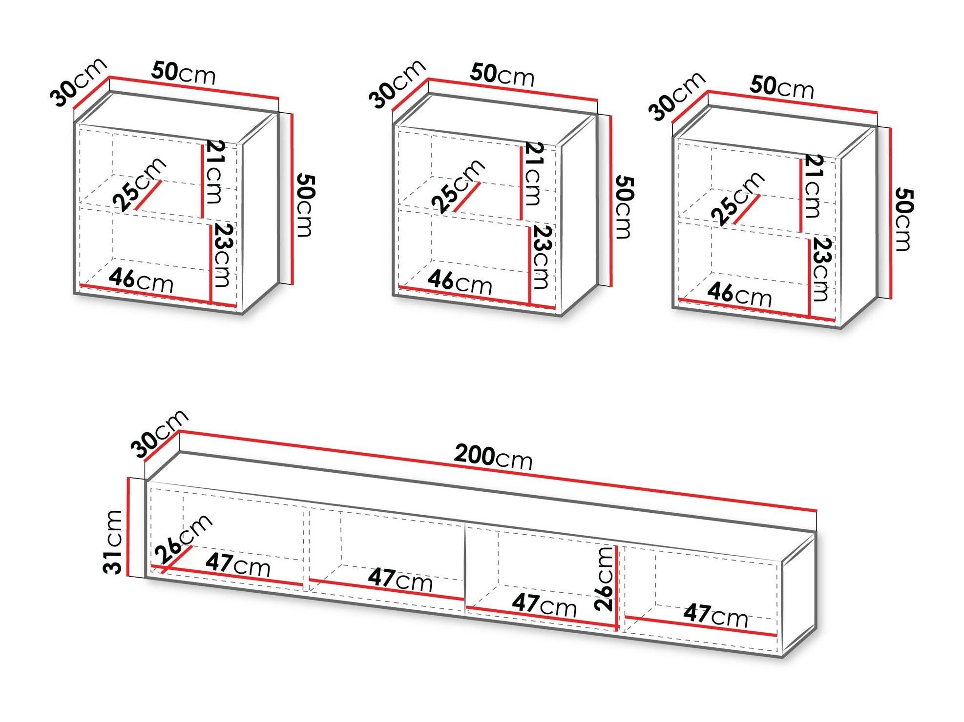 Olohuonesetti Species IV (Musta)