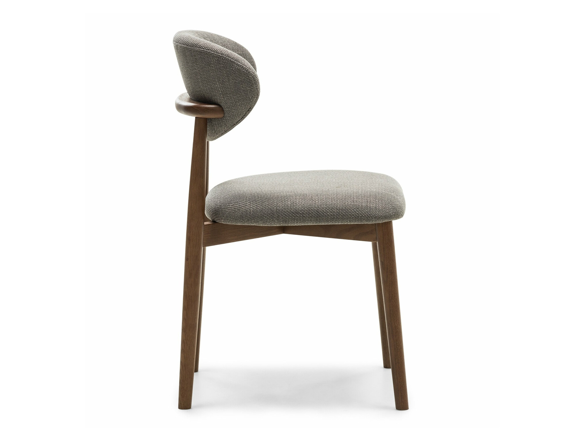 Tuoli Burleson 481 (Harmaa + Pähkinä)