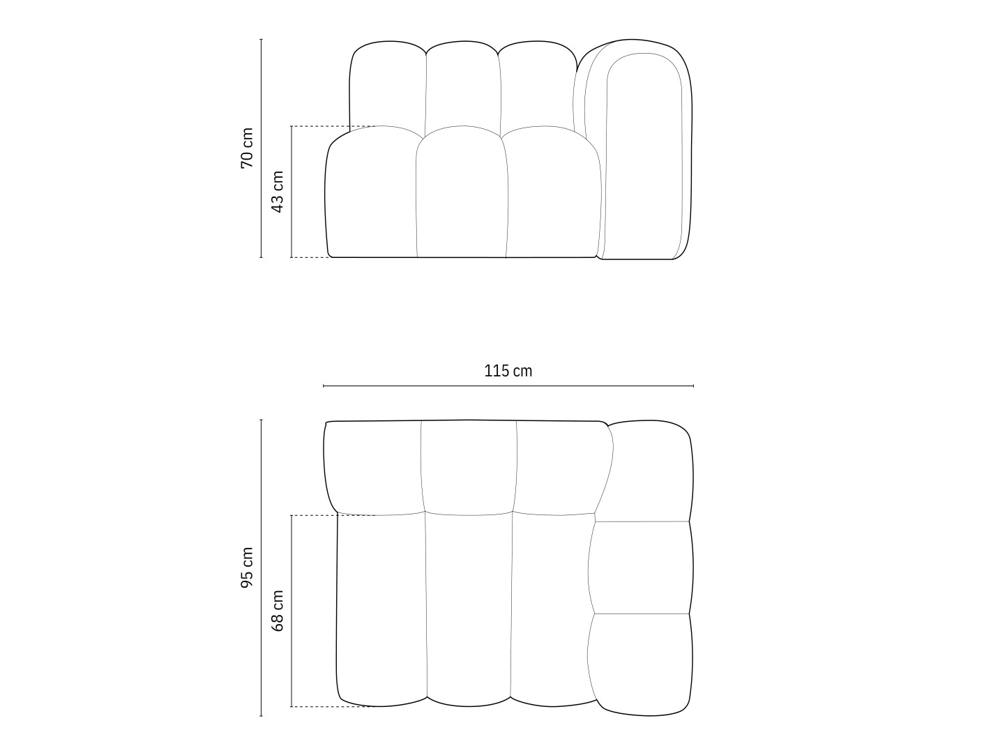 Moduulinojatuoli Cirleve 110 (Haga 06)