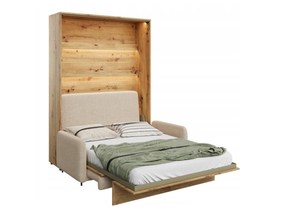 Seinäsänky Concept Pro Lenart VII (Artisaanitammi + Beige)