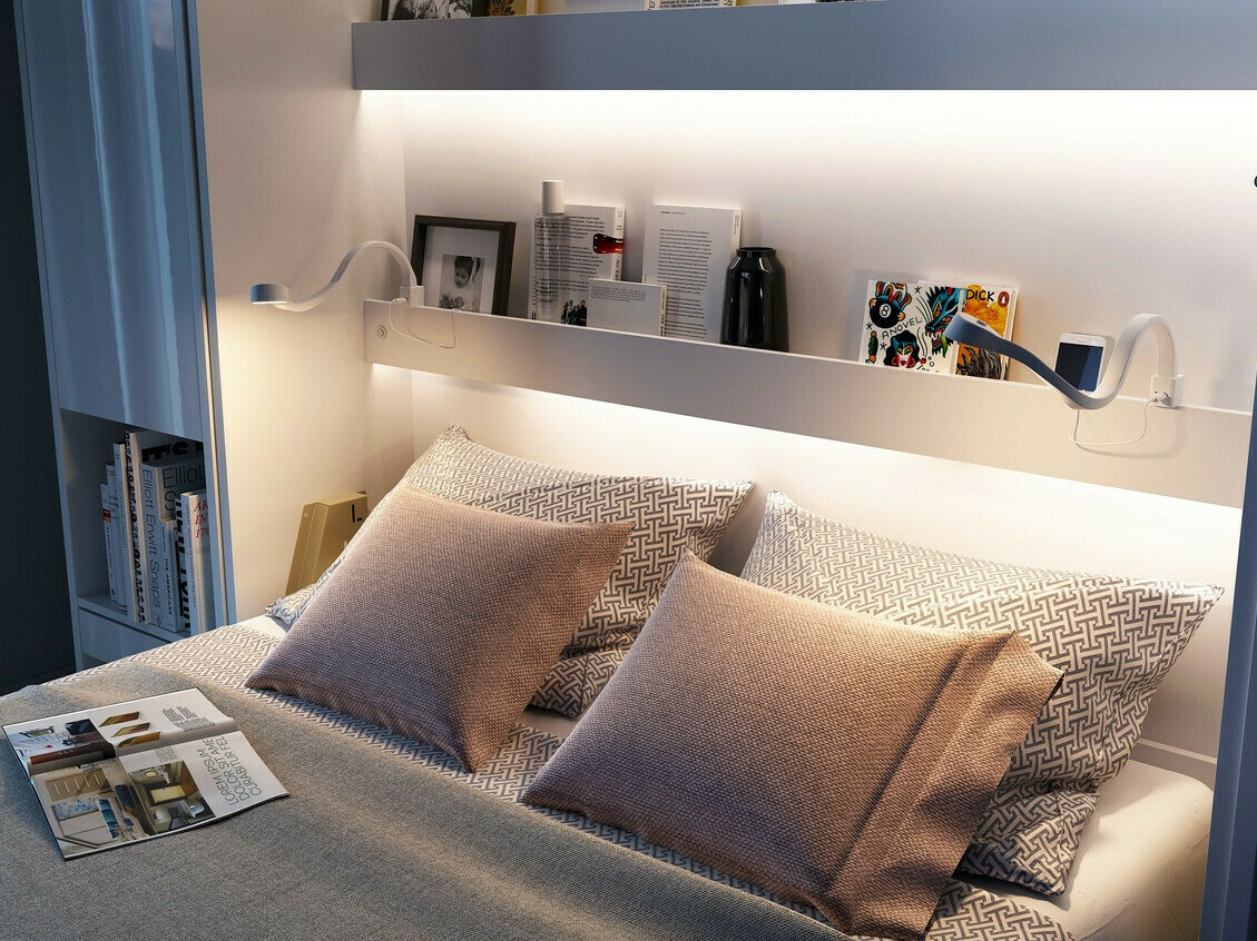 Seinäsänky Concept Pro Lenart VII (Artisaanitammi + Beige)