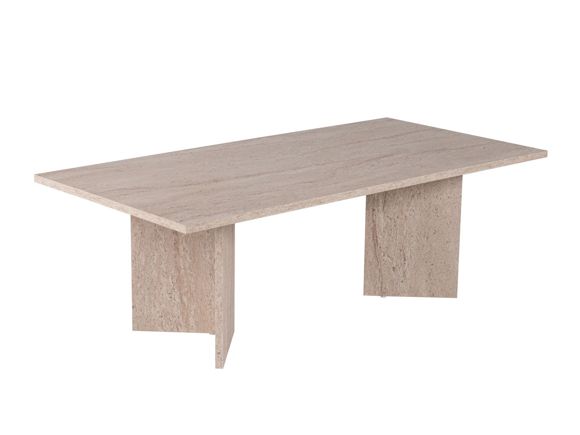 Sohvapöytä Novato 132 (Kevyt travertiini)