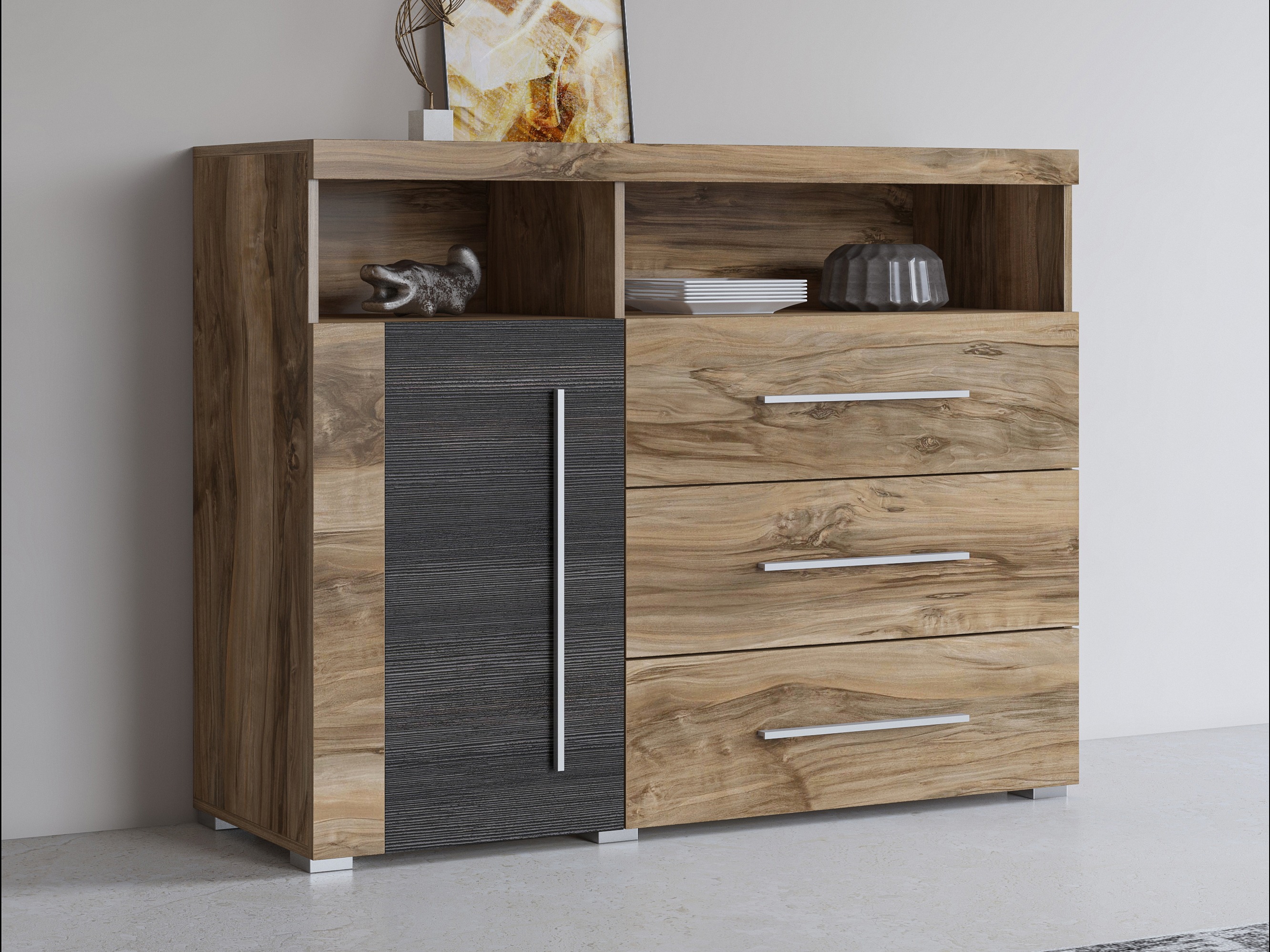 Lipasto Sorciro 102 (Pähkinä + Tumma tammi)