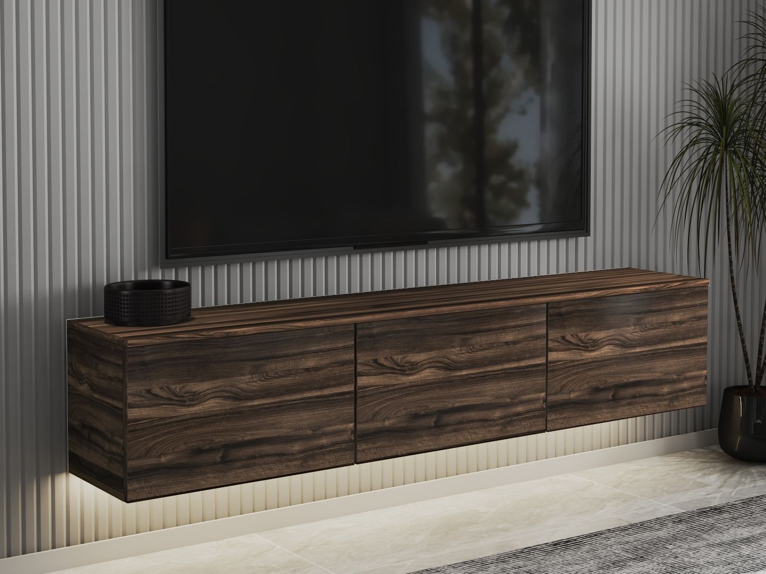 TV-taso Kailua 408 (Kastanja)