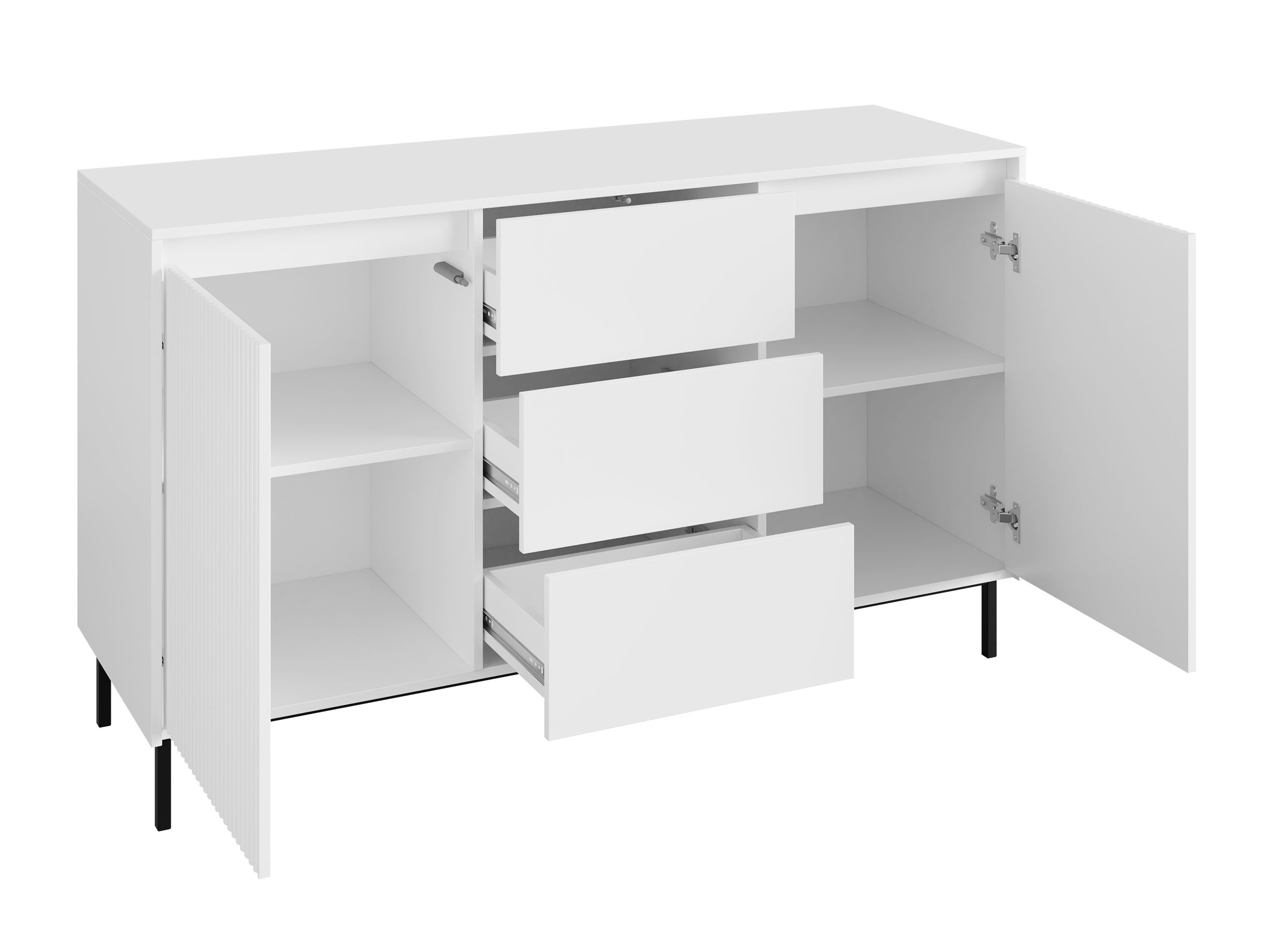 Olohuonesetti Comfivo Delruva III (Musta)