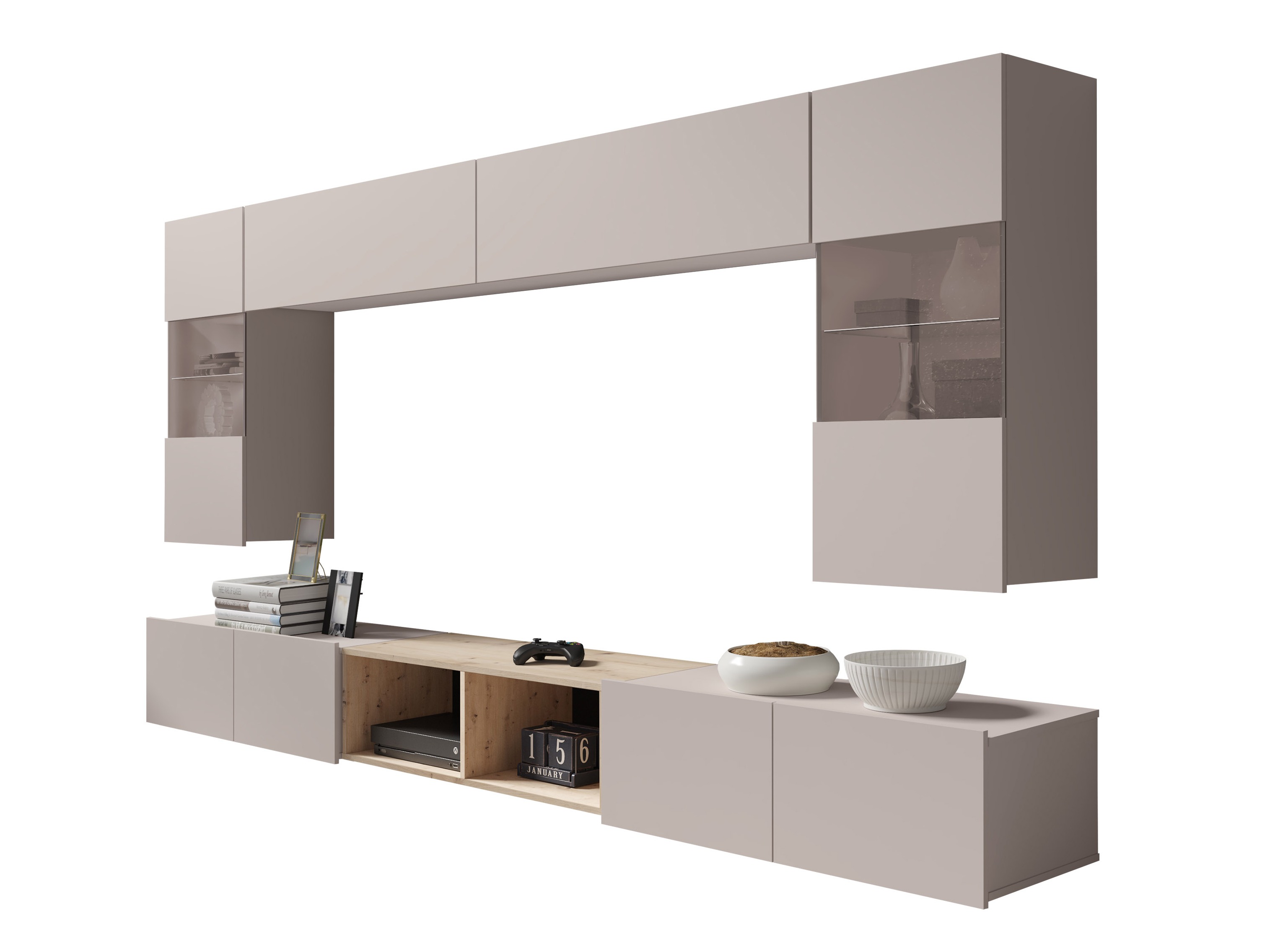 Olohuonesetti Remus XXIV (Kashmir + Artisaanitammi)